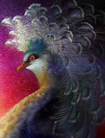 Guangdong Embroidery Peacock